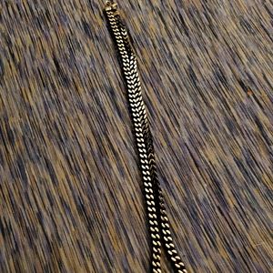 Black stainless steal chain